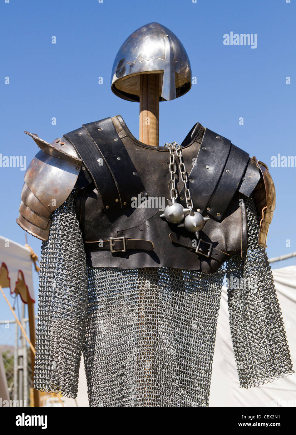 Fantasy Medieval Warrior Chainmail Armor Stock Photo by ©Ravven 396193726