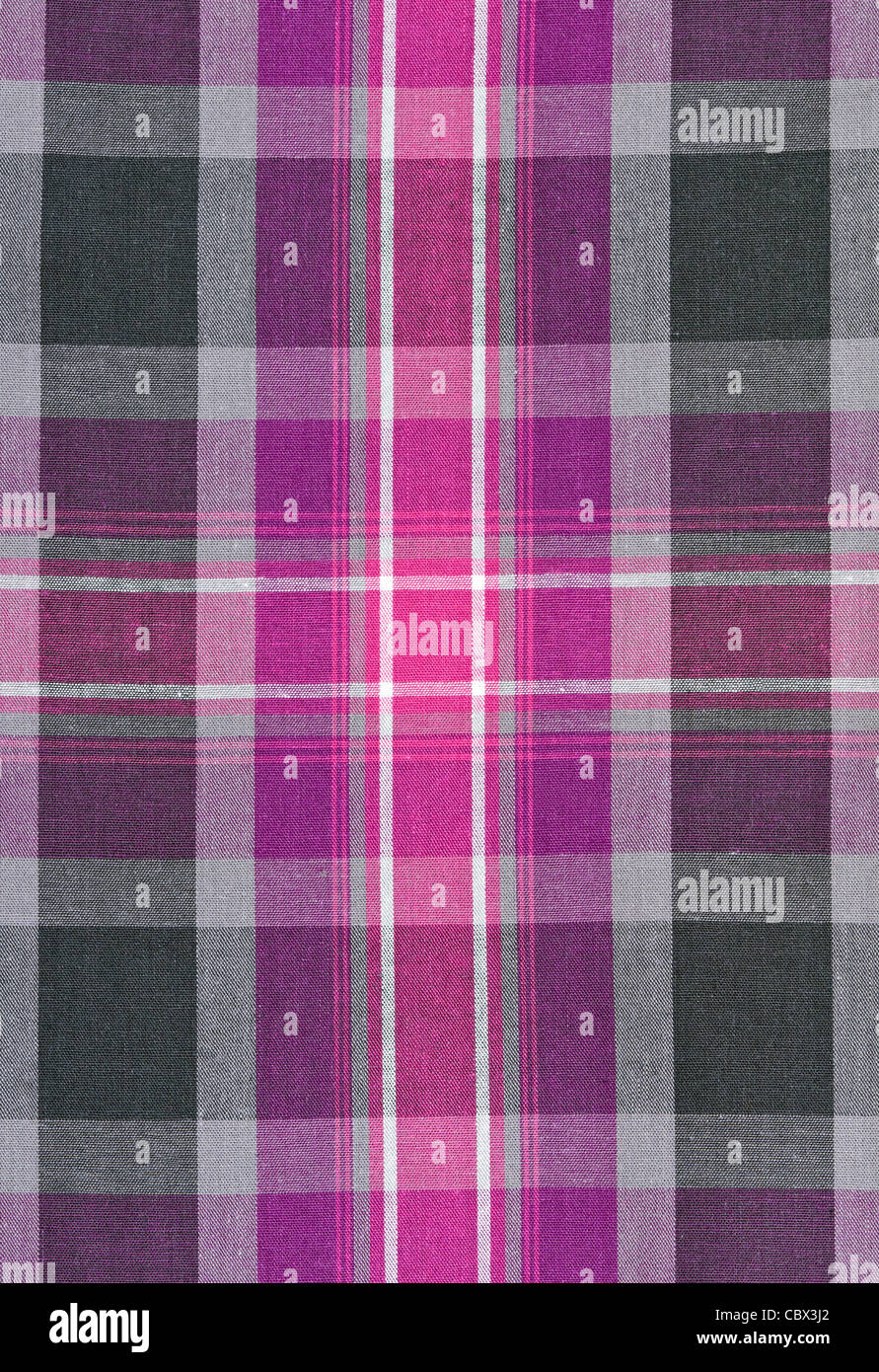 Black check seamless fabric texture hi-res stock photography and images