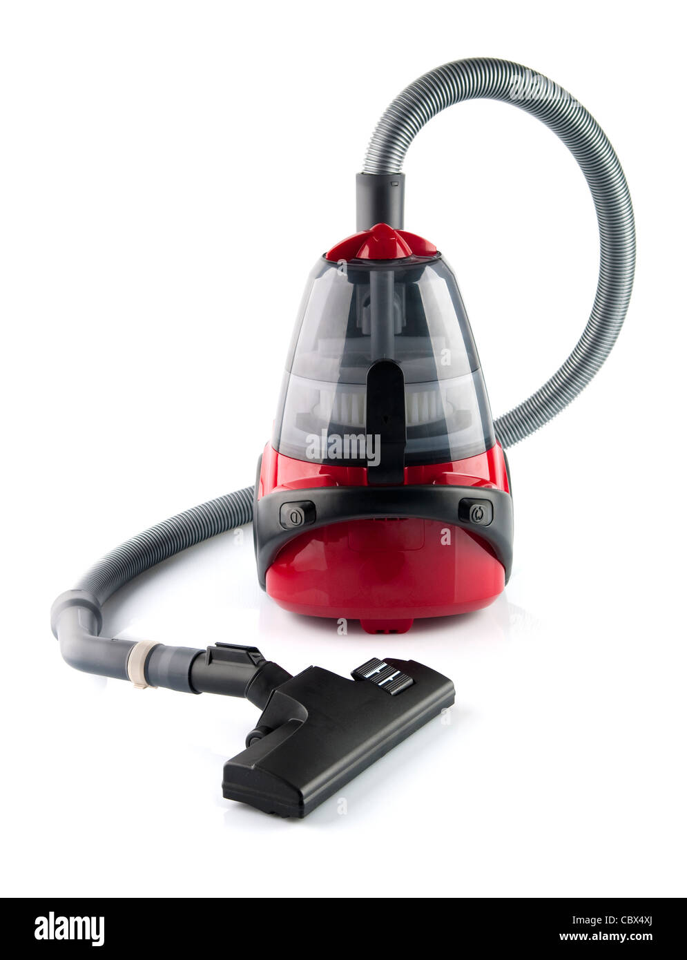 Vacuum cleaner on white background Stock Photo Alamy