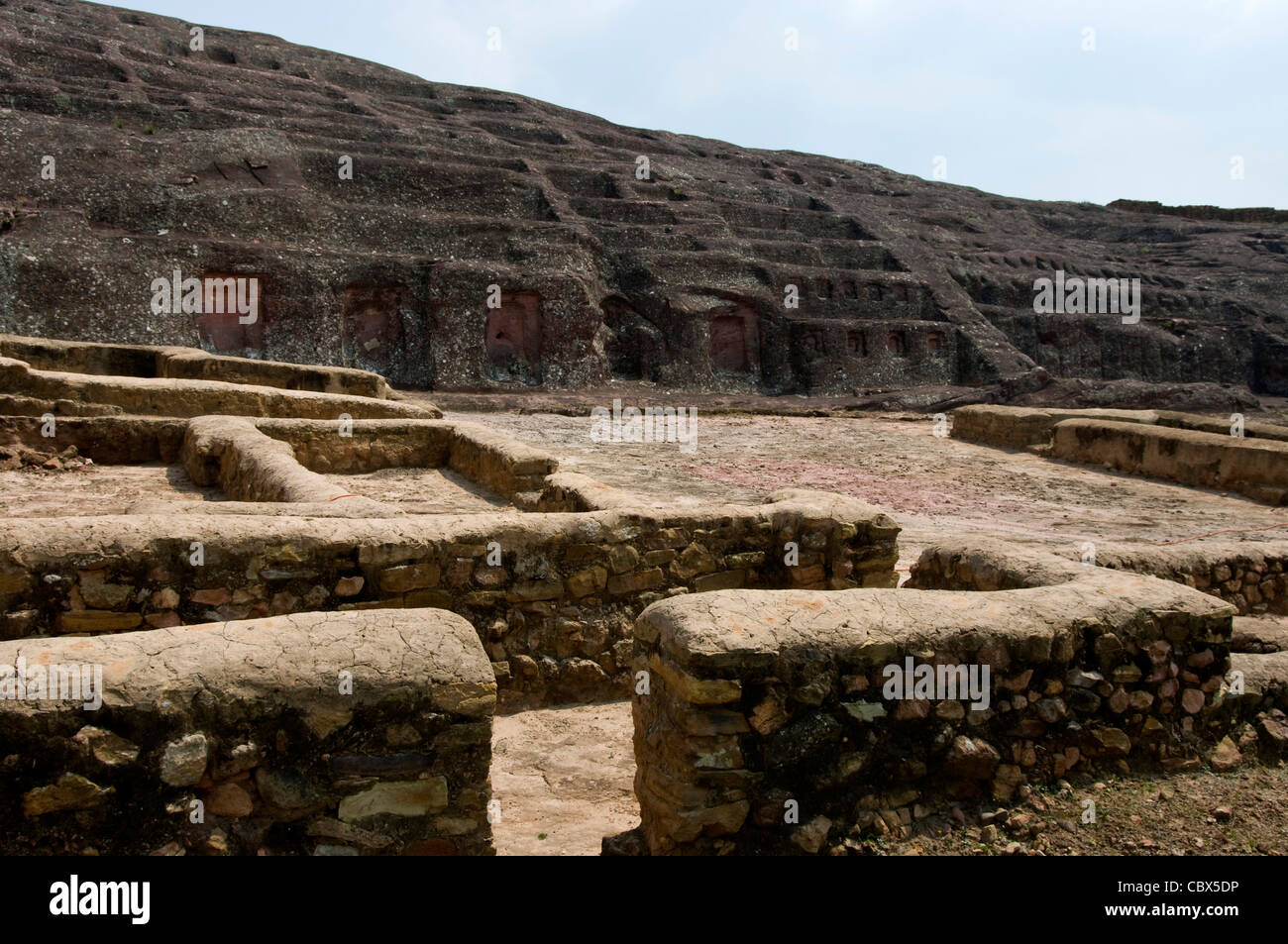 Bolivia. Archeological site of Samaipata Rock Carvings ( el Fuerte) 4th-16th centuries AD. World Heritage Site (UNESCO). Stock Photo