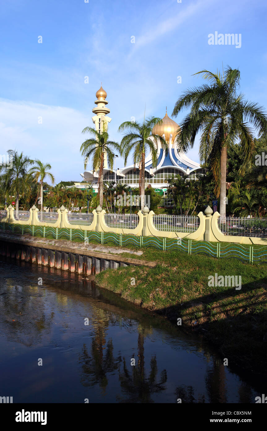 Penang State Mosque (Masjid Negeri Pulau Pinang). Penang Island, Penang, Malaysia, South-East Asia, Asia Stock Photo