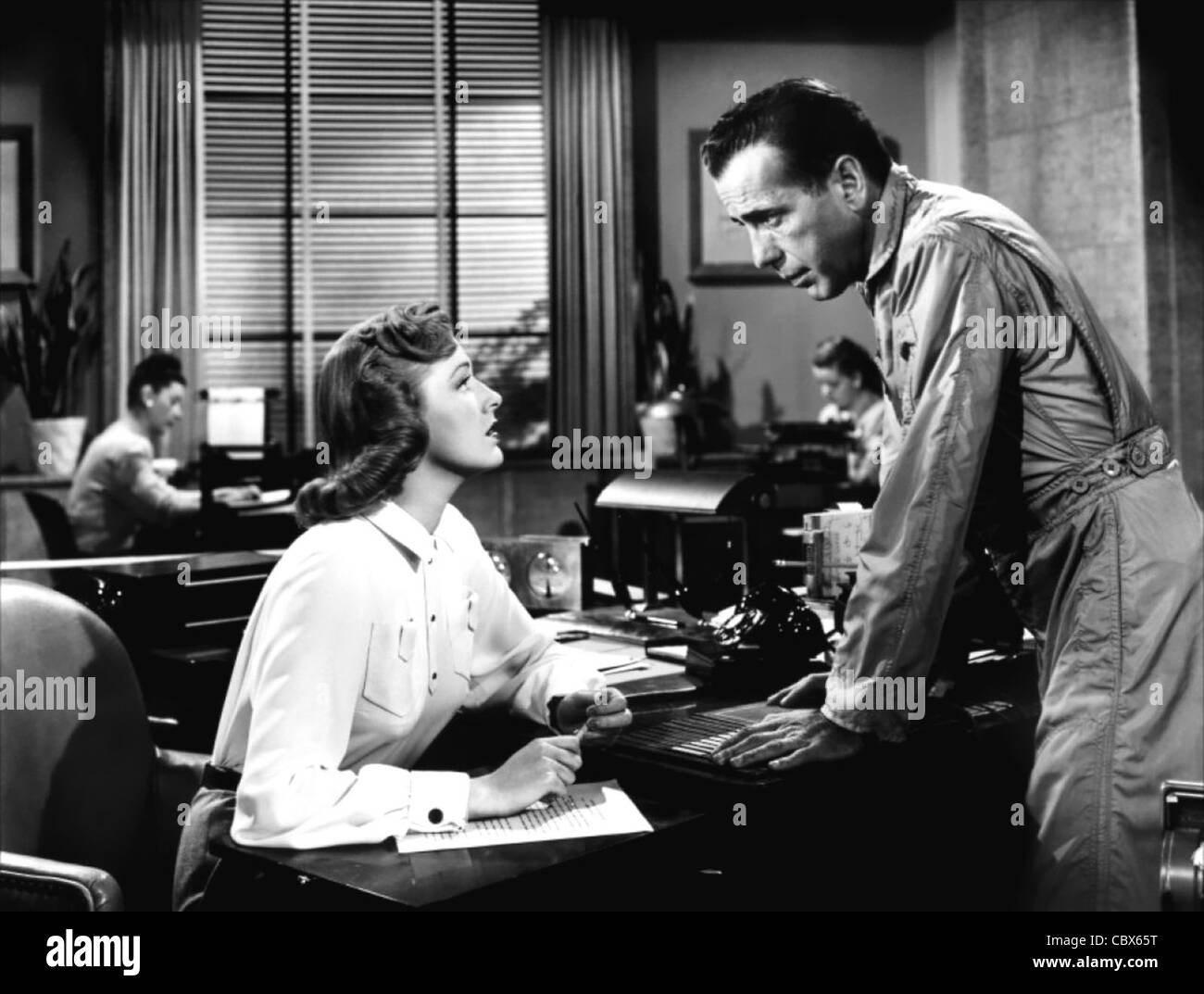 Humphrey Bogart Chain Lightning Stock Photo Alamy