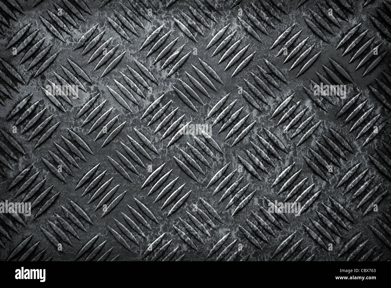 Metal surface as a background motive Stock Photo