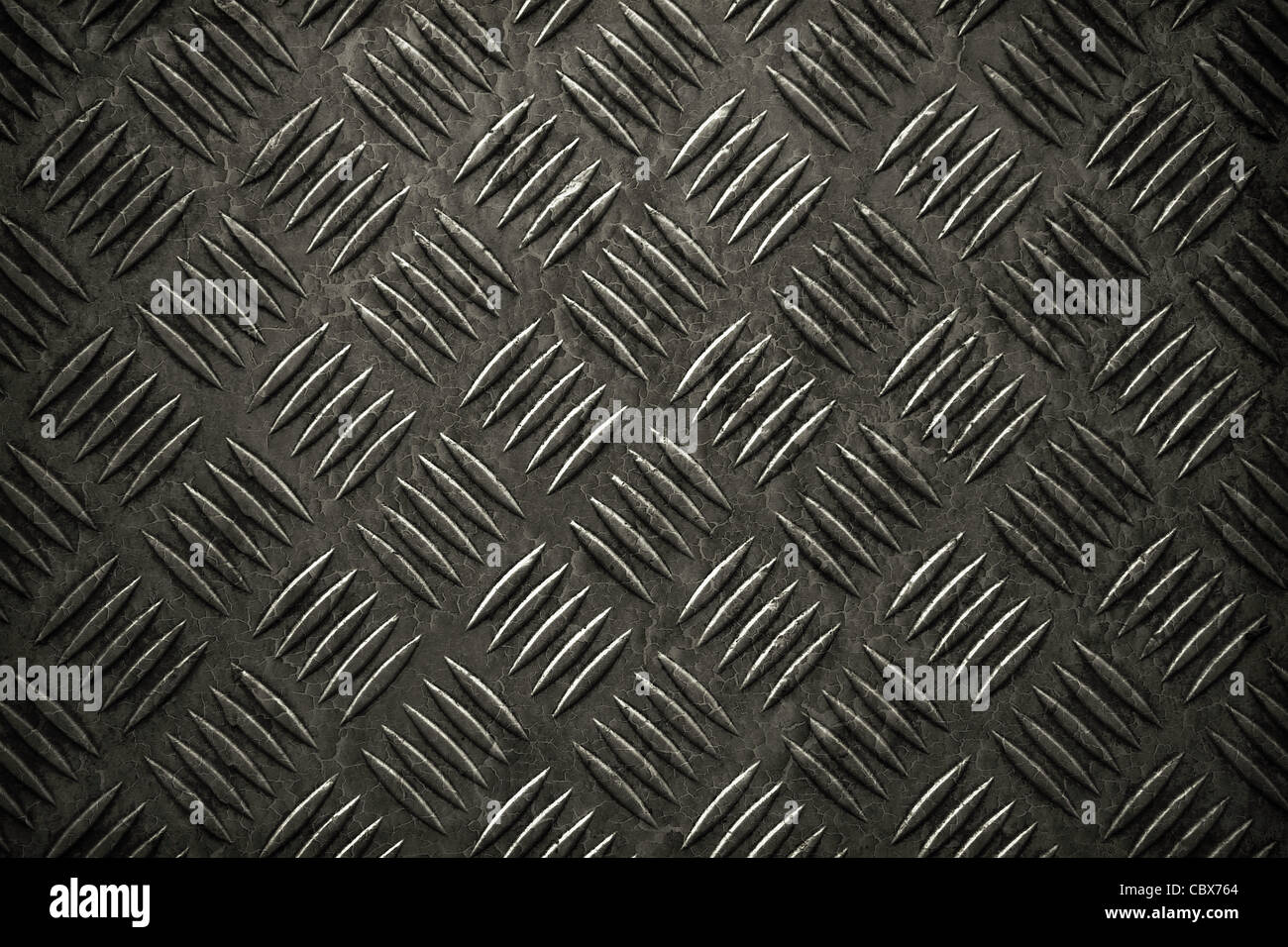 Metal surface as a background motive Stock Photo