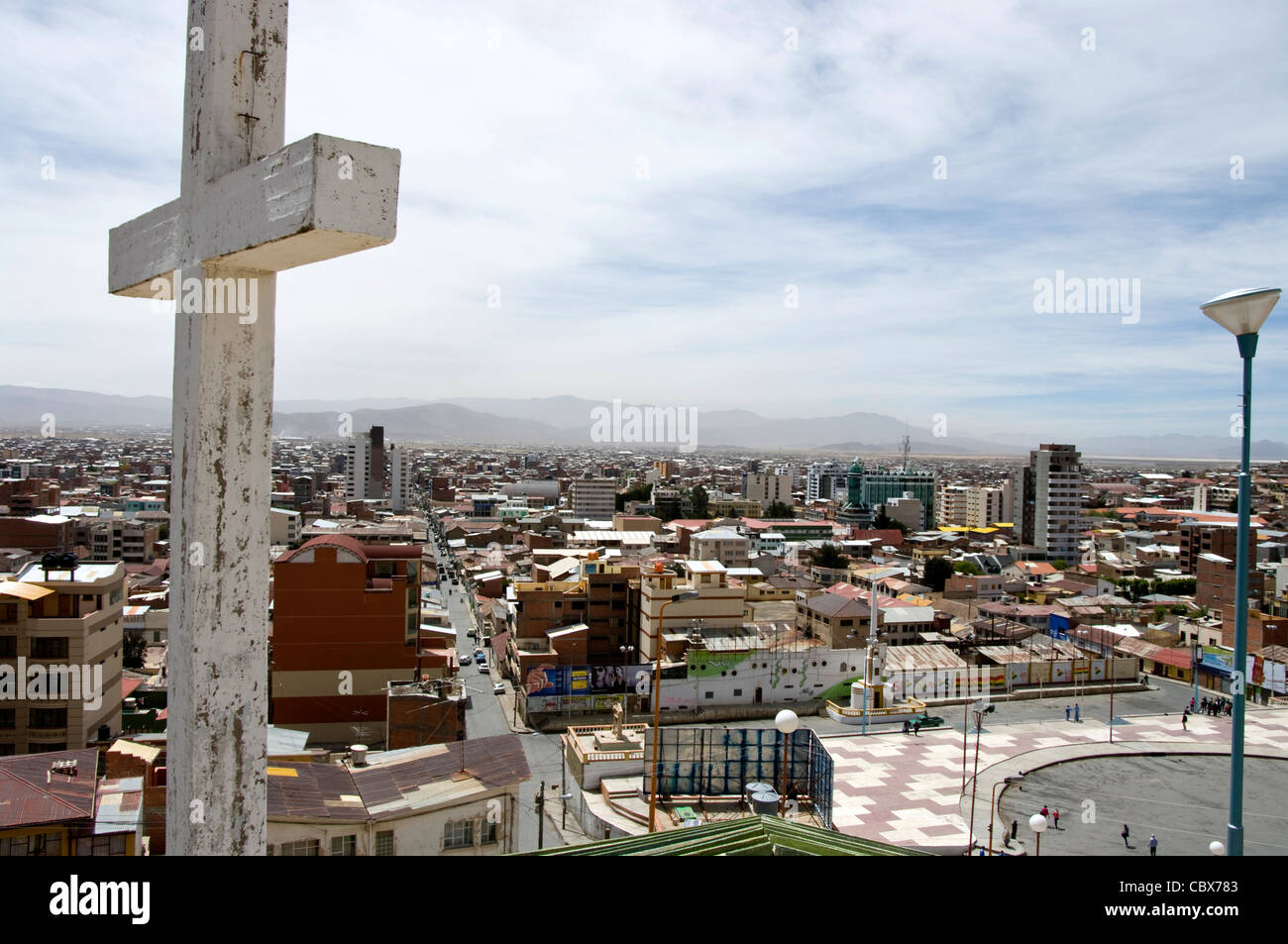 Bolivia. Oruro city. Cityscape Stock Photo Alamy