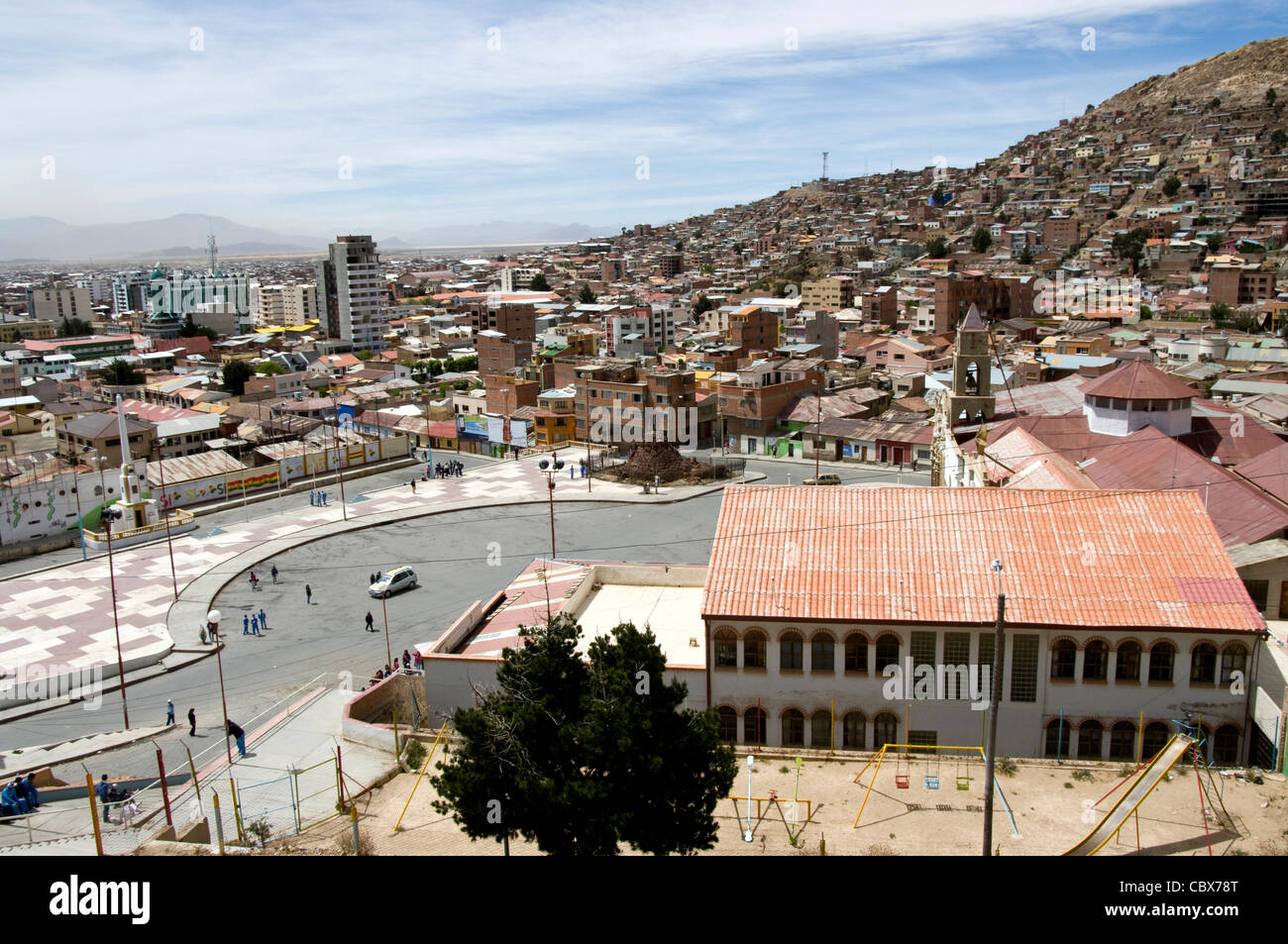 Bolivia. Oruro city. Cityscape Stock Photo Alamy