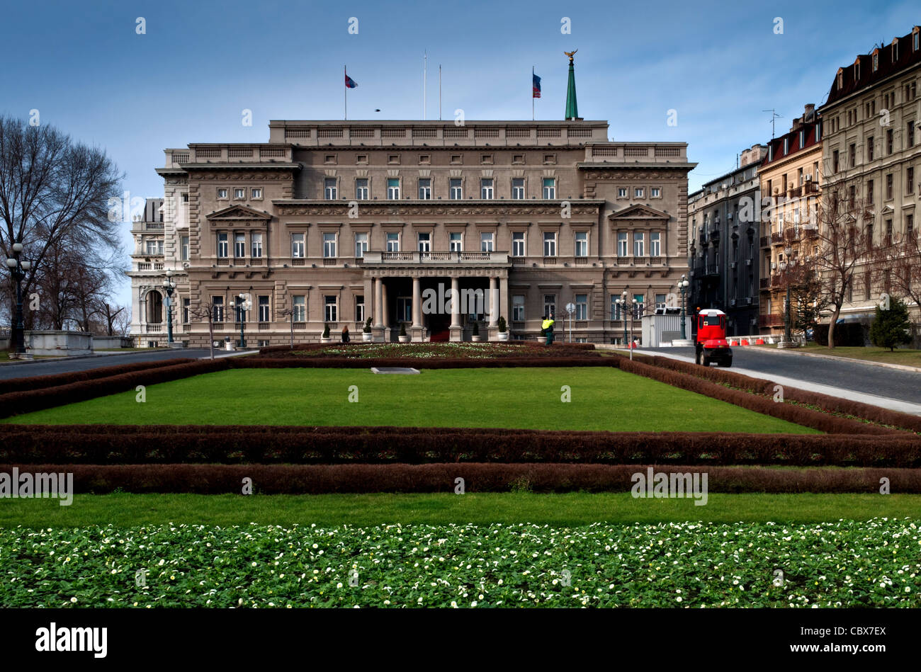 Serbian parliament building hi-res stock photography and images - Alamy