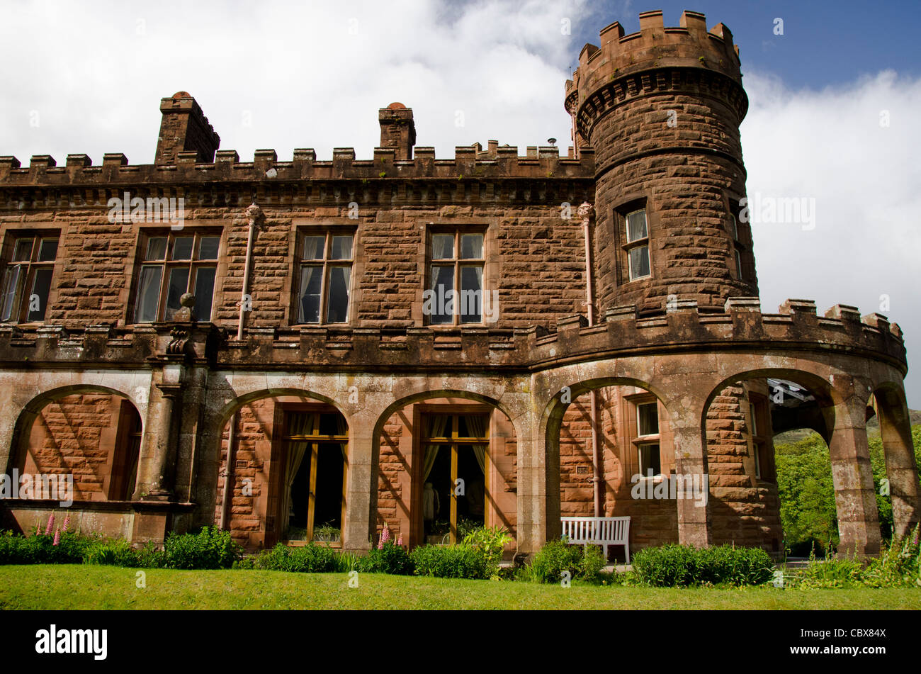 Kinloch Castle Isle Of Rum Stock Photos & Kinloch Castle Isle Of Rum