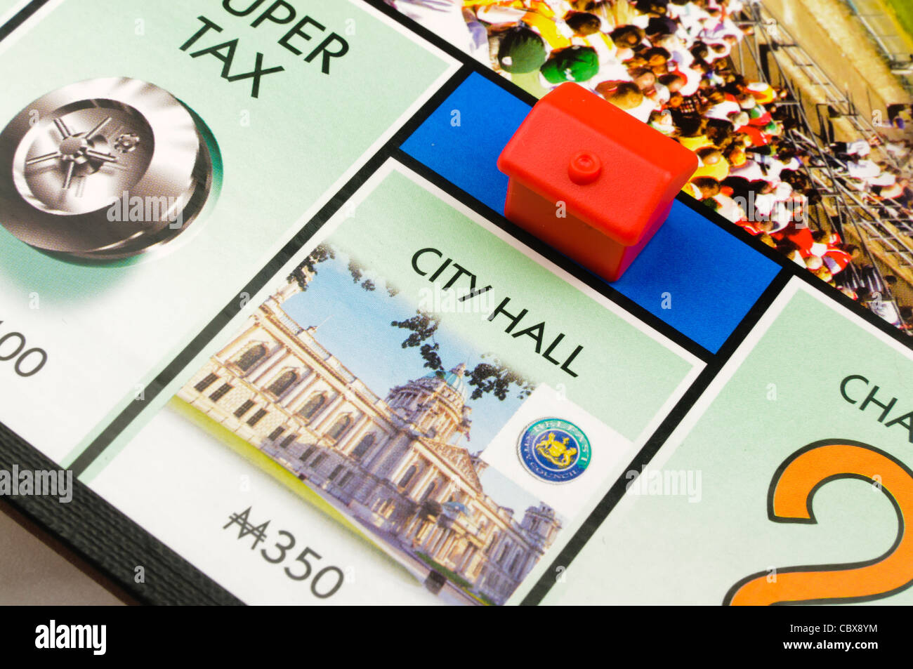Belfast monopoly board game hires stock photography and images Alamy