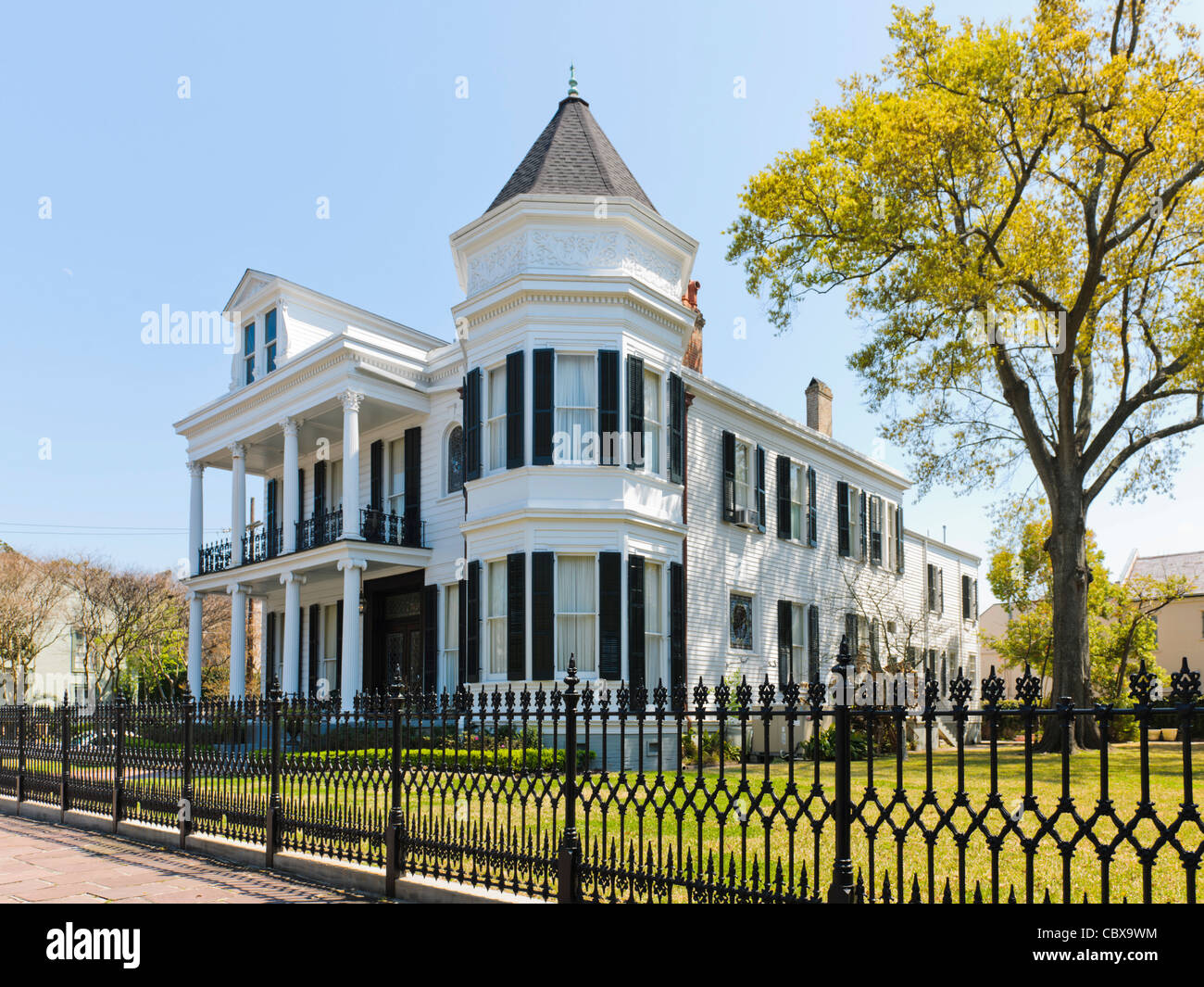 Women's Opera Guild House, New Orleans Stock Photo