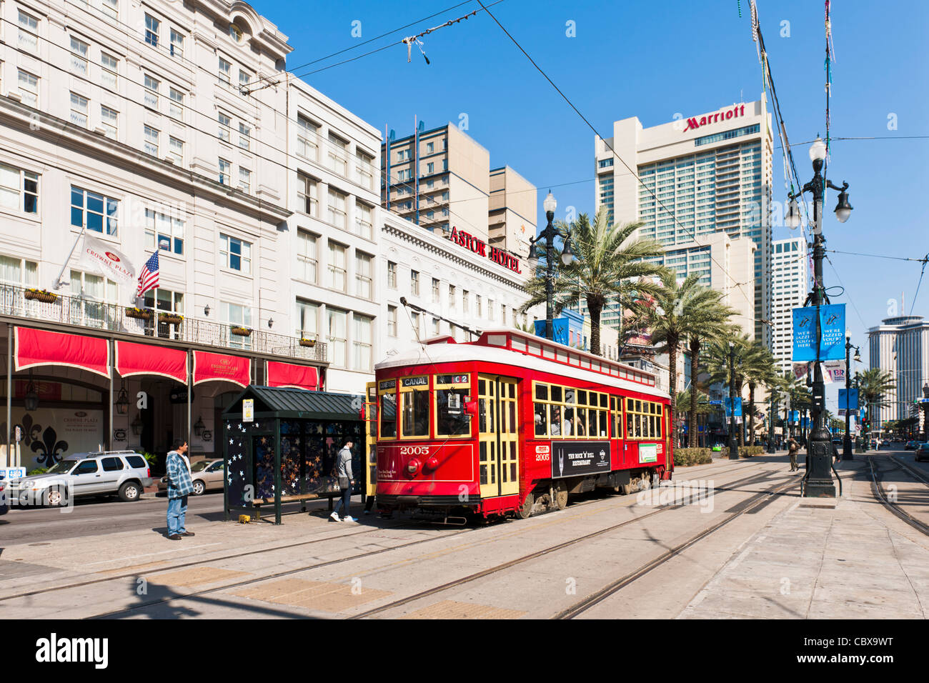 Canal Street, New Orleans Stock Photo