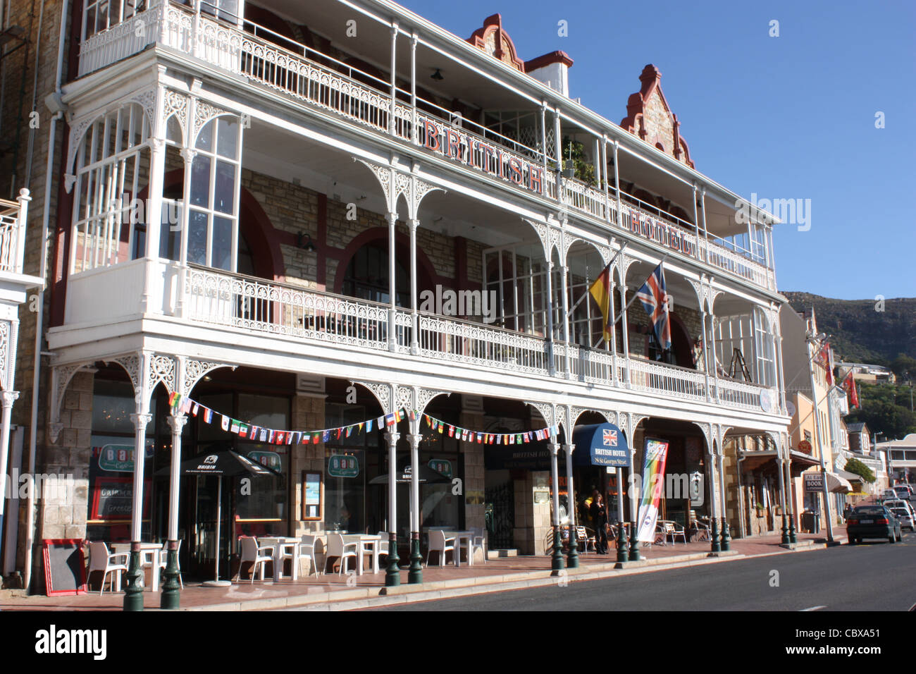 The British Hotel, Simon's Town, Cape Town, South Africa Stock Photo - Alamy