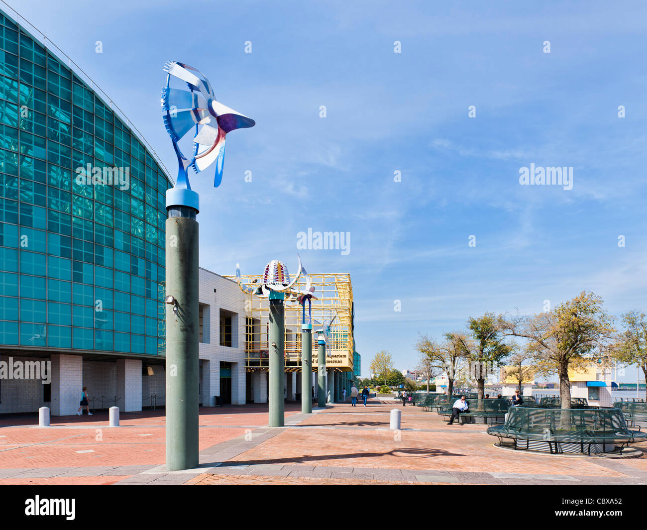 Audubon Aquarium of Americas, New Orleans Stock Photo