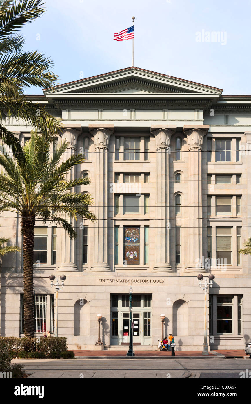 Old Post Office, Customs House, New Orleans Stock Photo Alamy