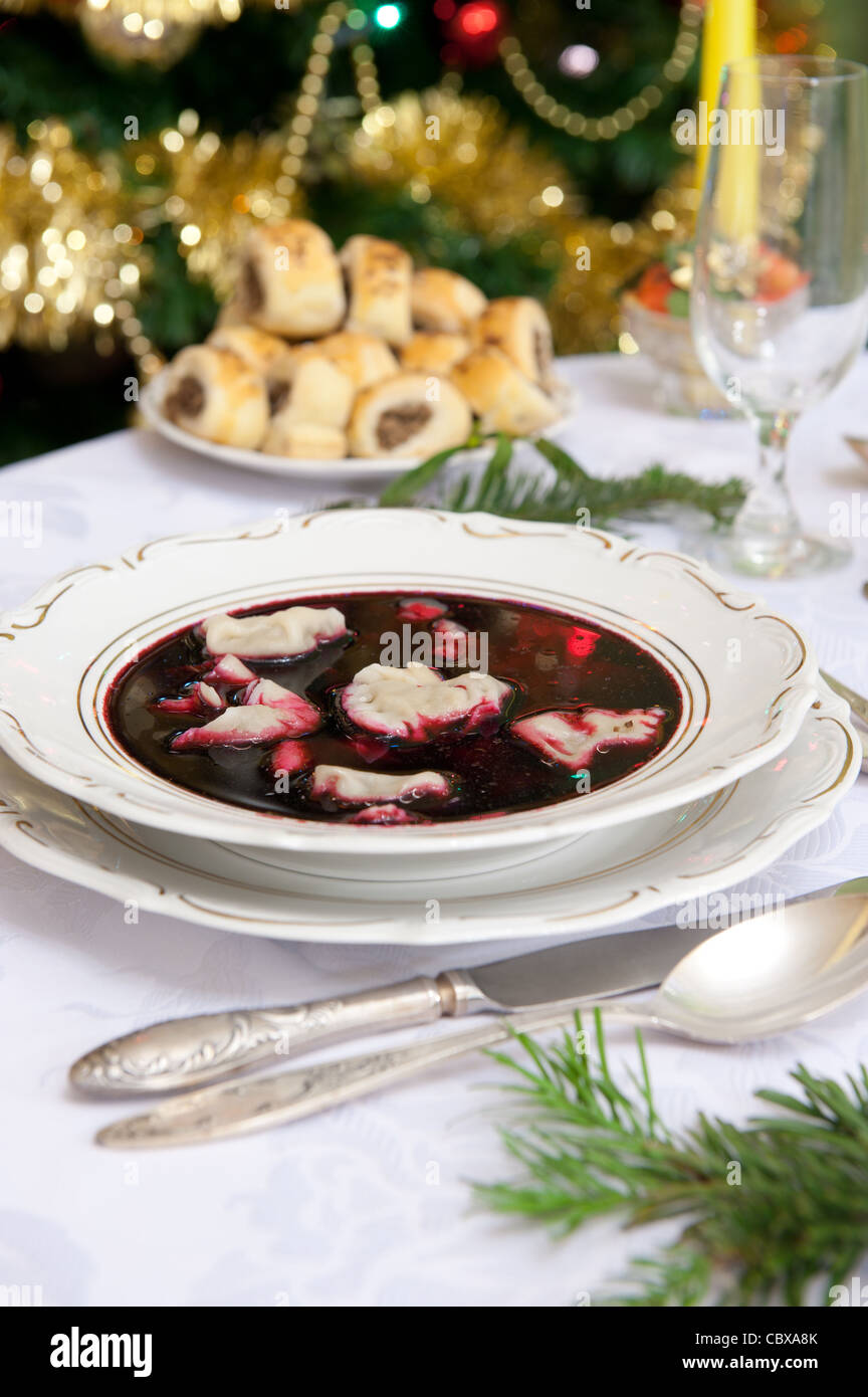 Polish Christmas Dinner High Resolution Stock Photography And Images Alamy
