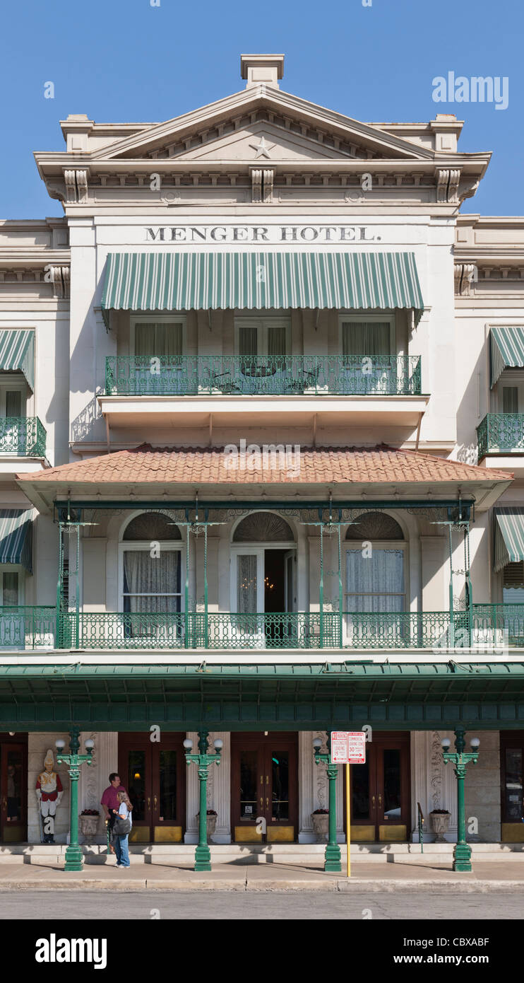 Menger Hotel, San Antonio Stock Photo - Alamy