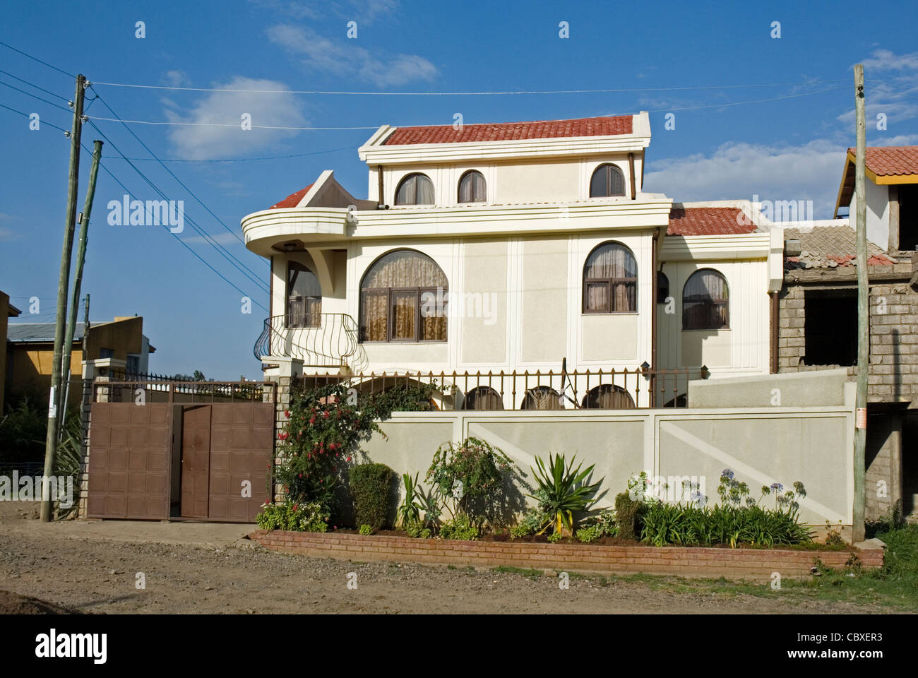 Housing development, Addis Abeba, Ethiopia Stock Photo Alamy