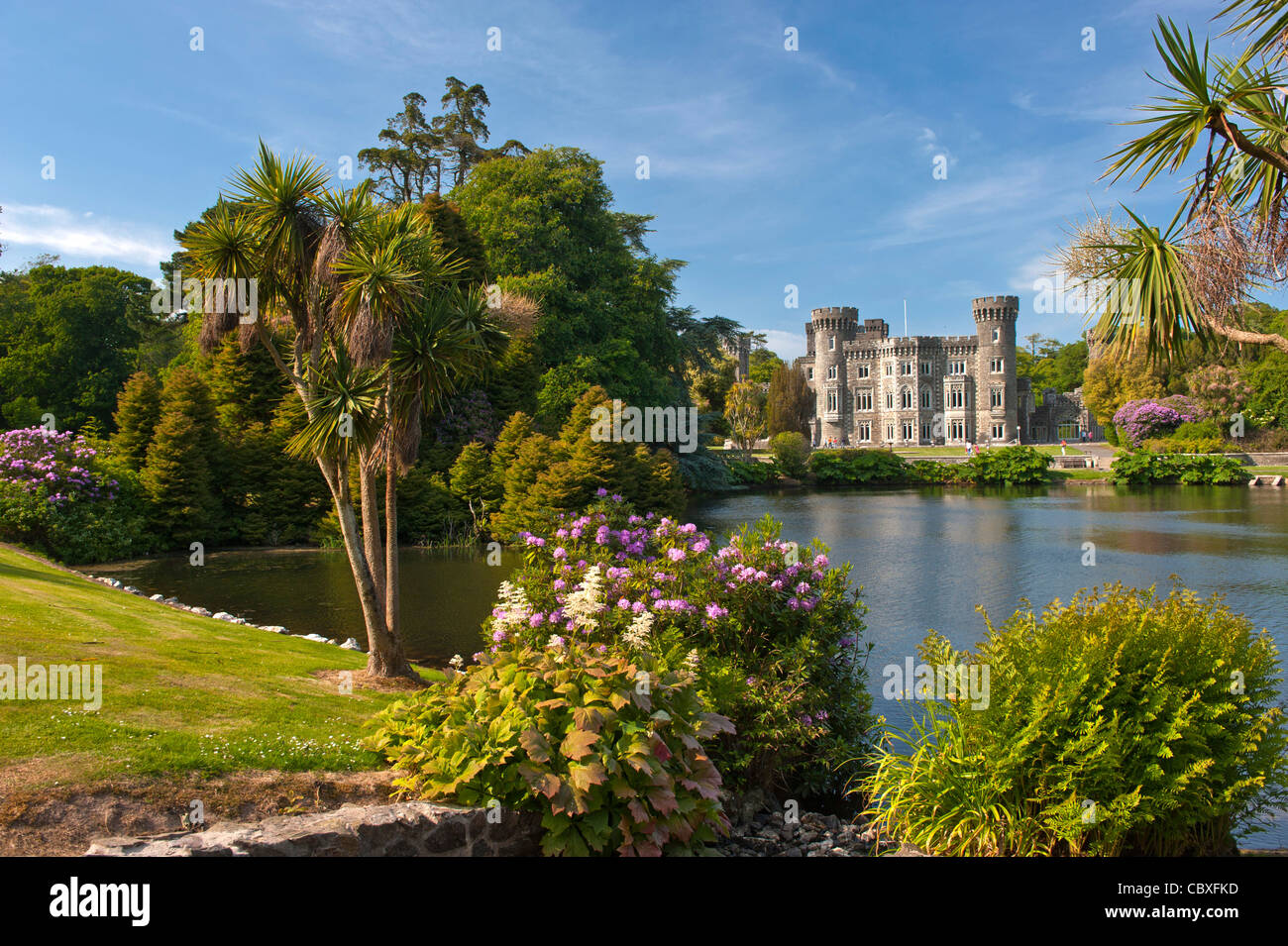 Johnstown Castle, Wexford, Ireland Stock Photo Alamy