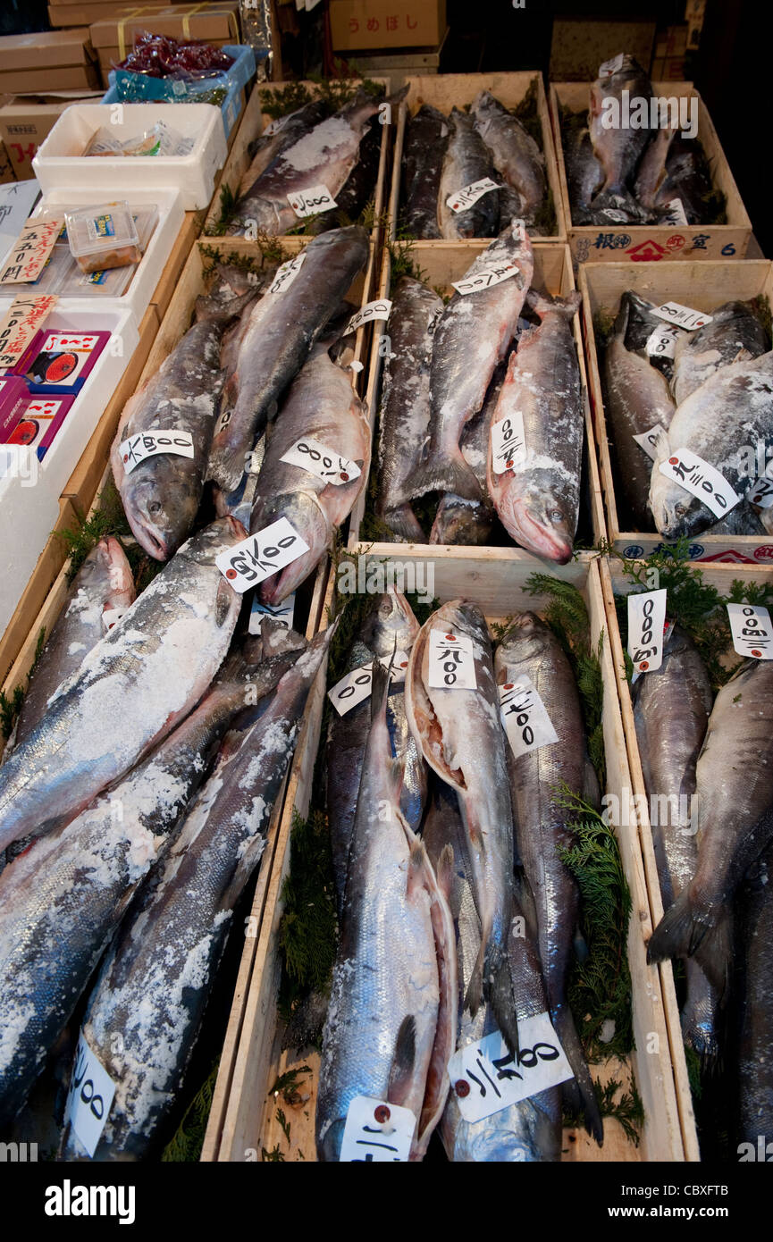 Tokyo fish market. World's largest fish market Stock Photo Alamy