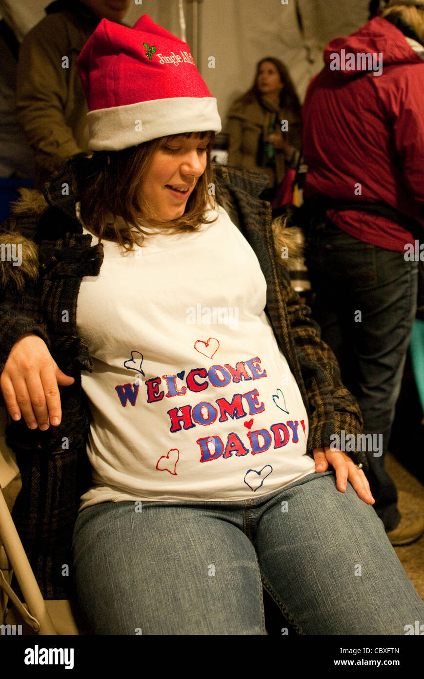 Pregnant Wife Of Iraq War Veteran Awaits The Return Of Her Soldier