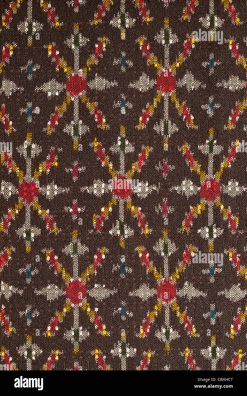 pattern on thai cloth texture of general traditional thai style native ...
