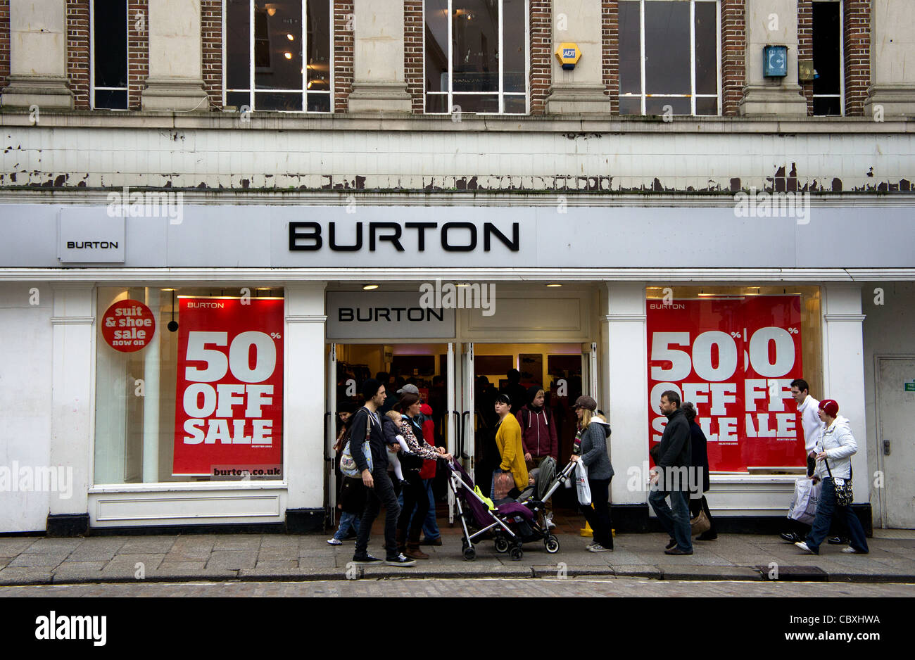 Burtons menswear clearance sale