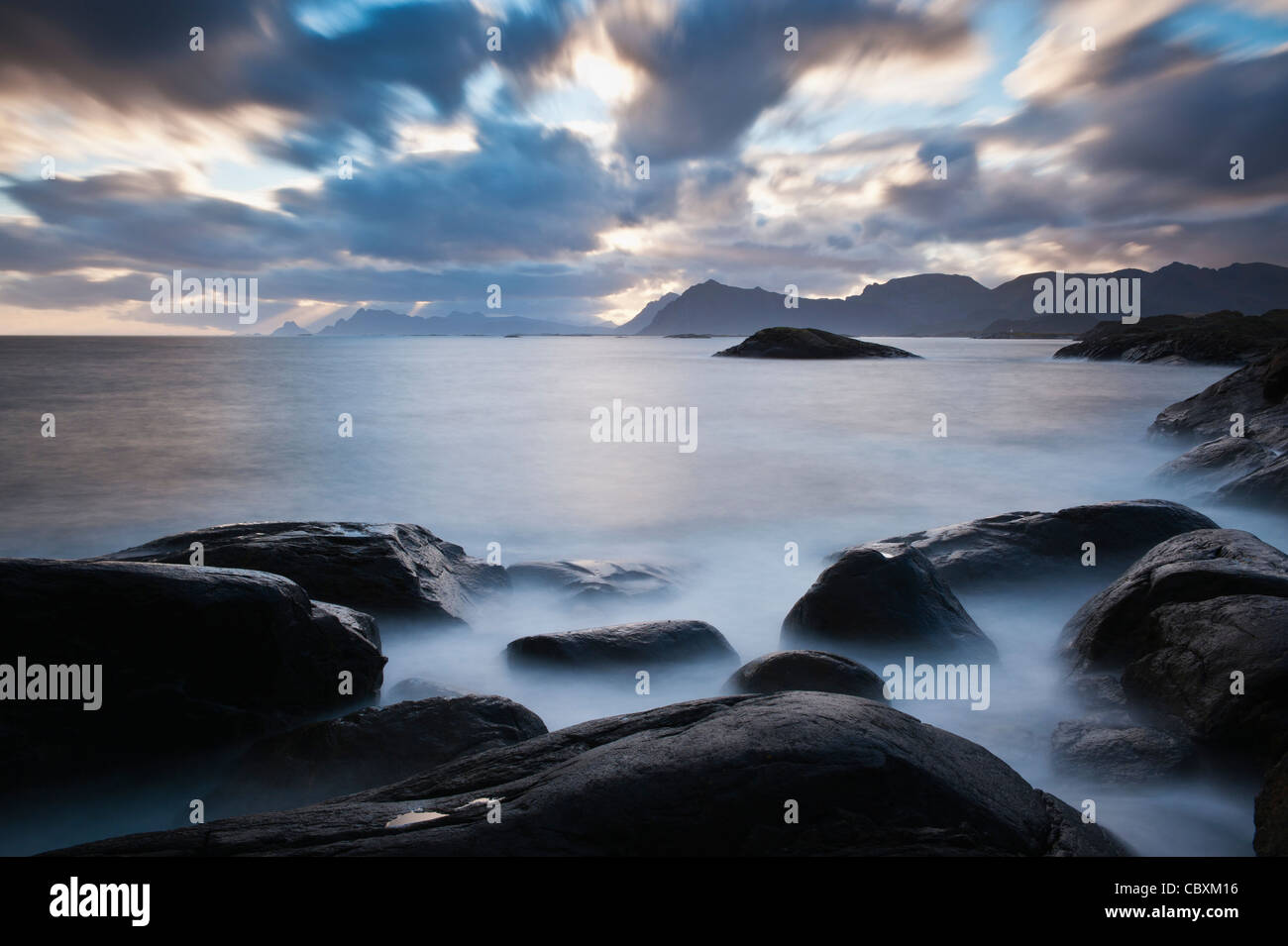 Dramatic Coastal Scenery Lofoten Islands Norway Stock Photo Alamy Dramatic Coastal Scenery Lofoten Islands Norway Stock Photo Alamy