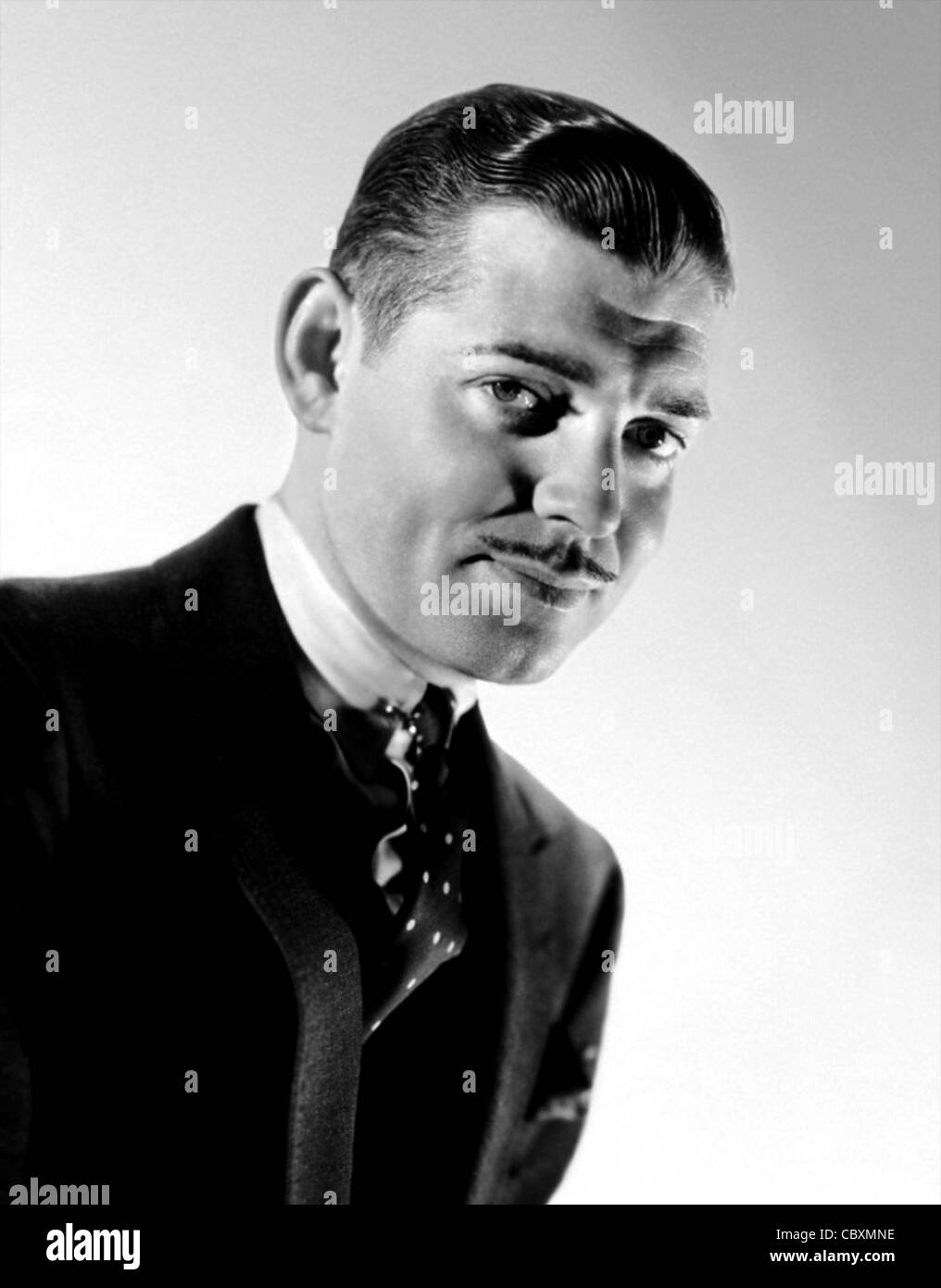 William Clark Gable (February 1, 1901 – November 16, 1960) American film actor Stock Photo