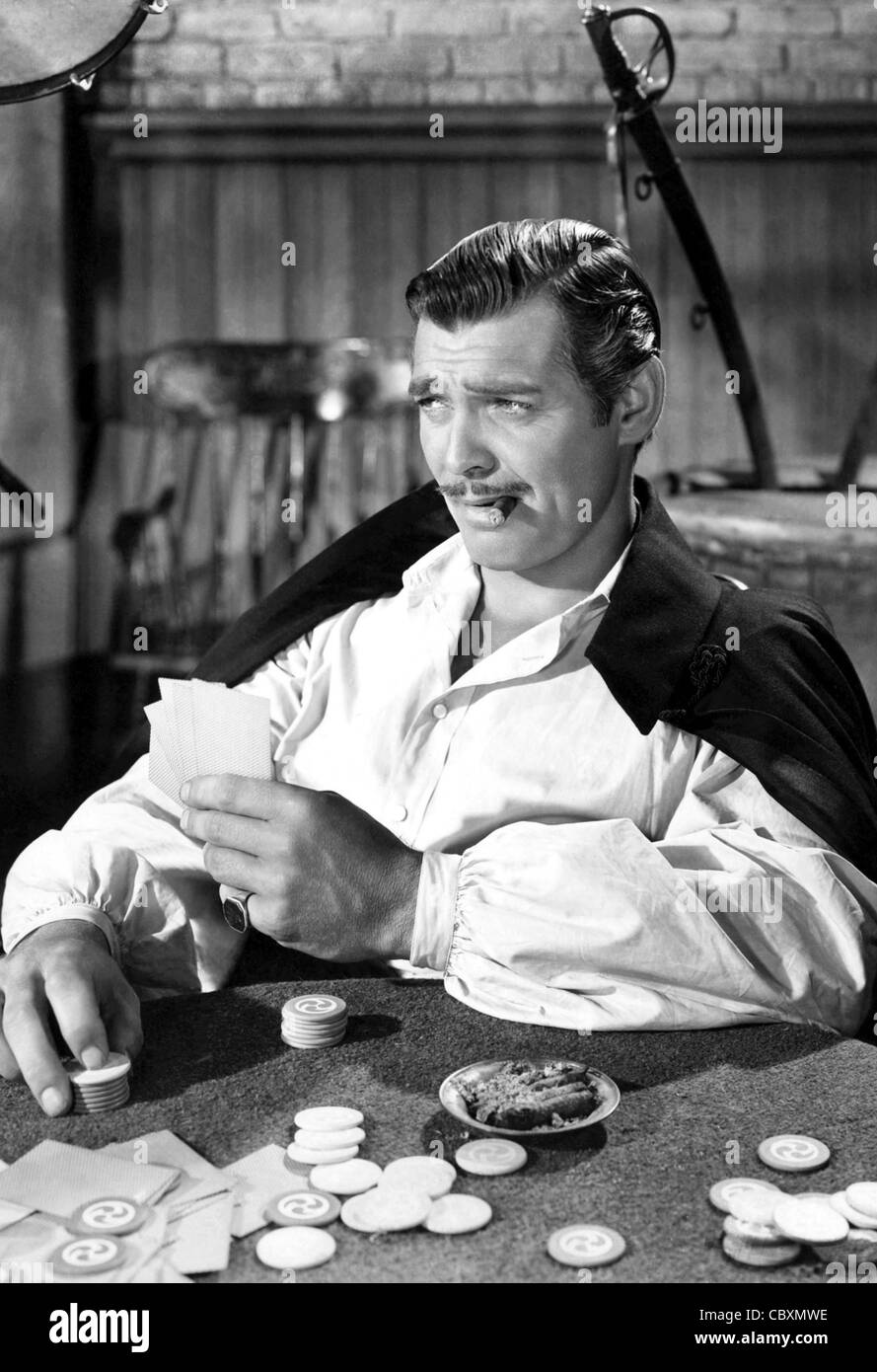 Clark gable playing cards hi-res stock photography and images - Alamy