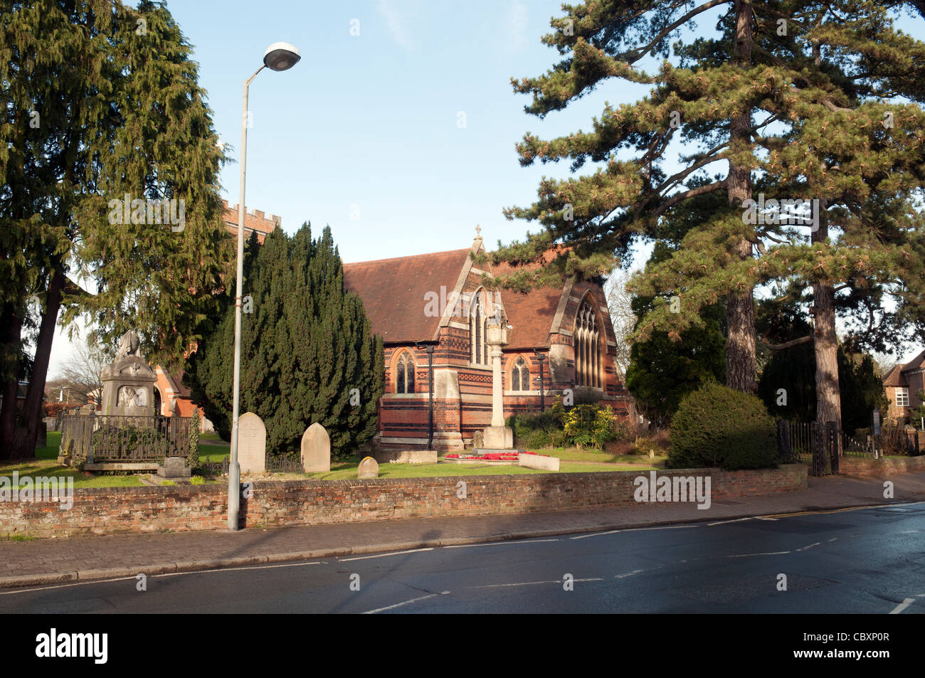 Chalfont St Peter village parish church Bucks UK Stock Photo Alamy