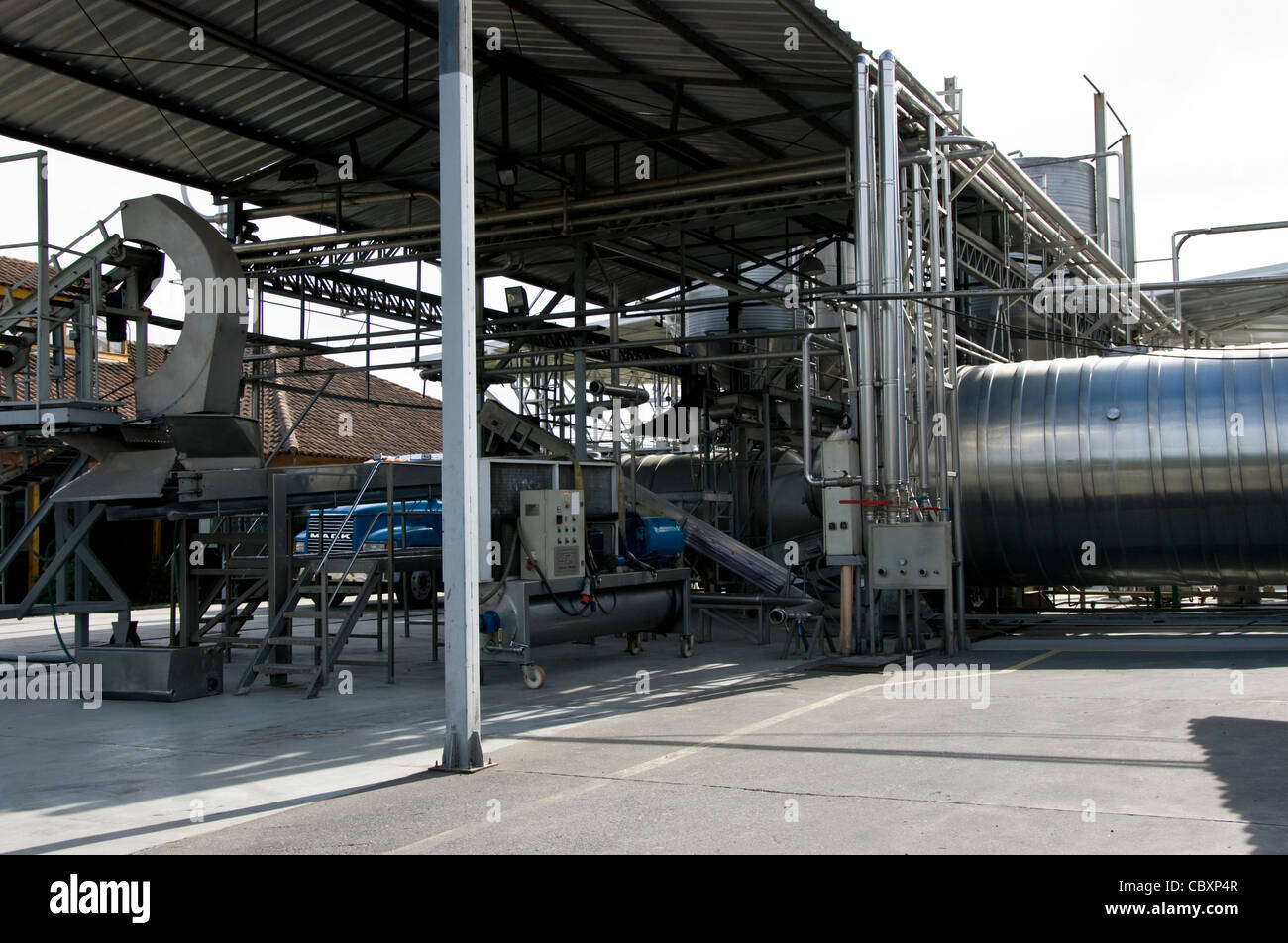 Chile. Torres wineries in Curicó. Maule district. Stock Photo