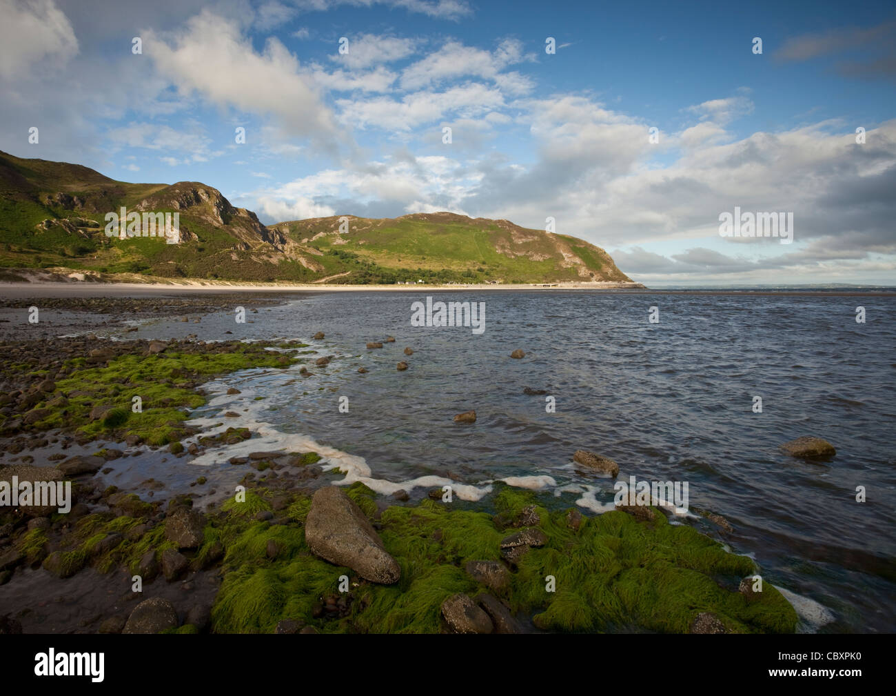 Penmaenbach From Conwy Beach,North Wales Stock Photo Alamy
