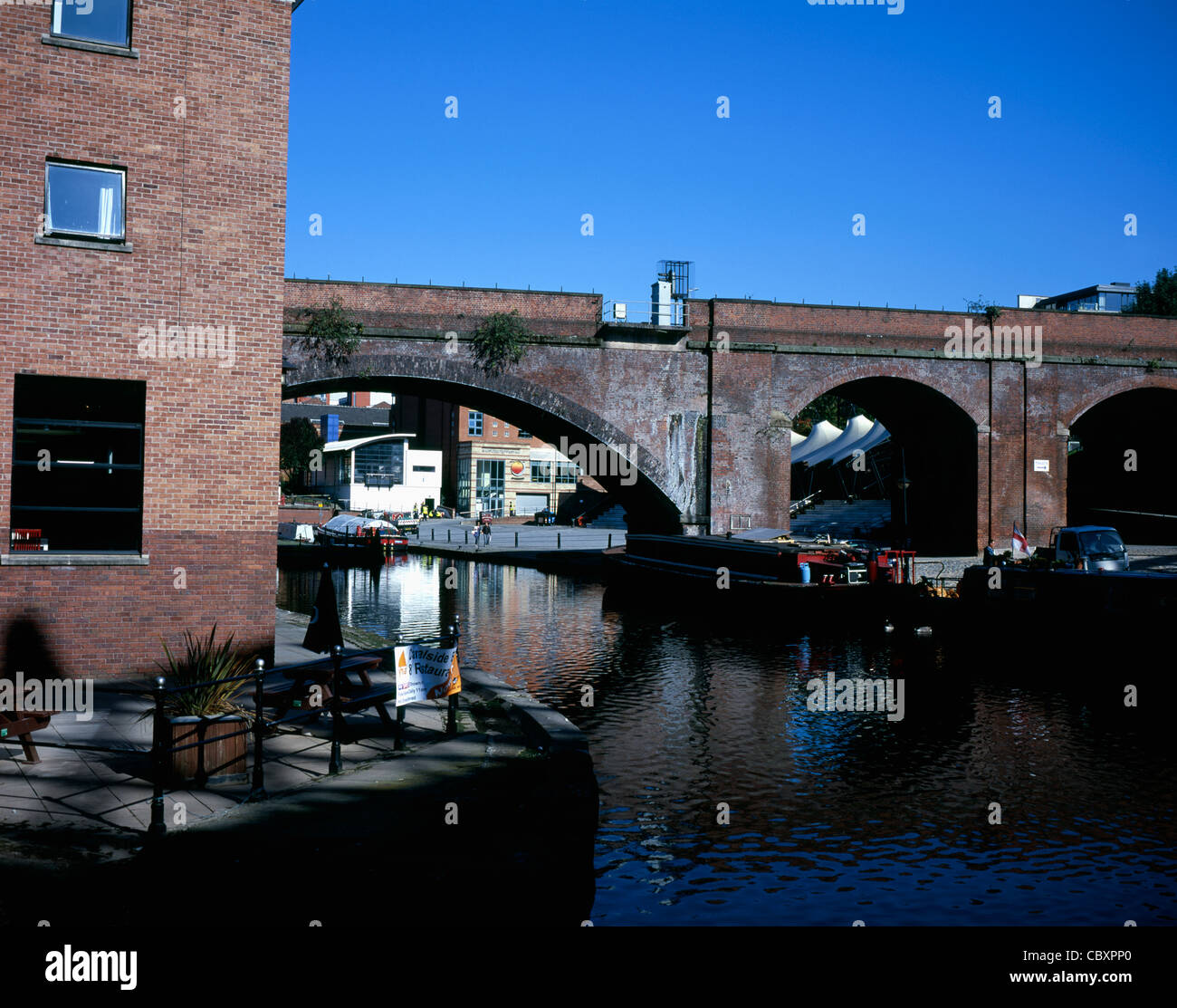 Castlefield Canal Basin near the junction of The Rochdale and