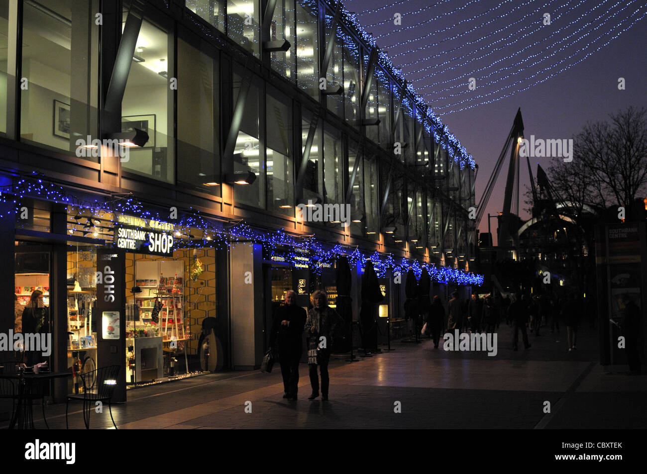 Southbank christmas lights hires stock photography and images Alamy