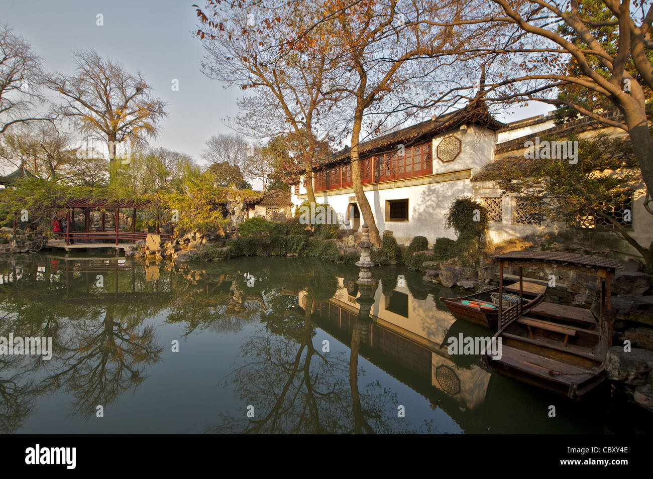 Lingering Garden, Suzhou Stock Photo