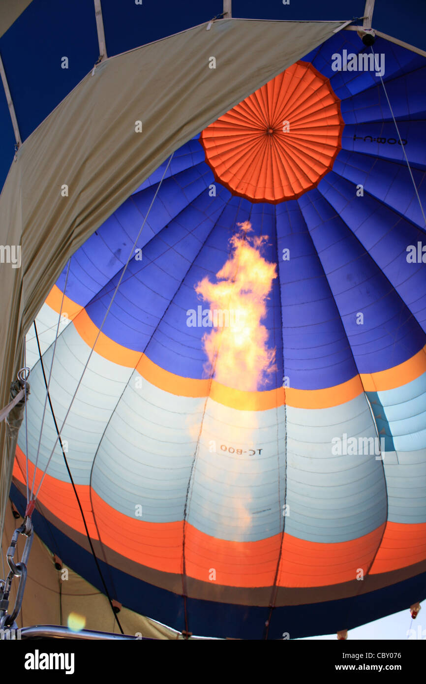 Hot Air Balloon in Cappadocia in Turkey Stock Photo Alamy
