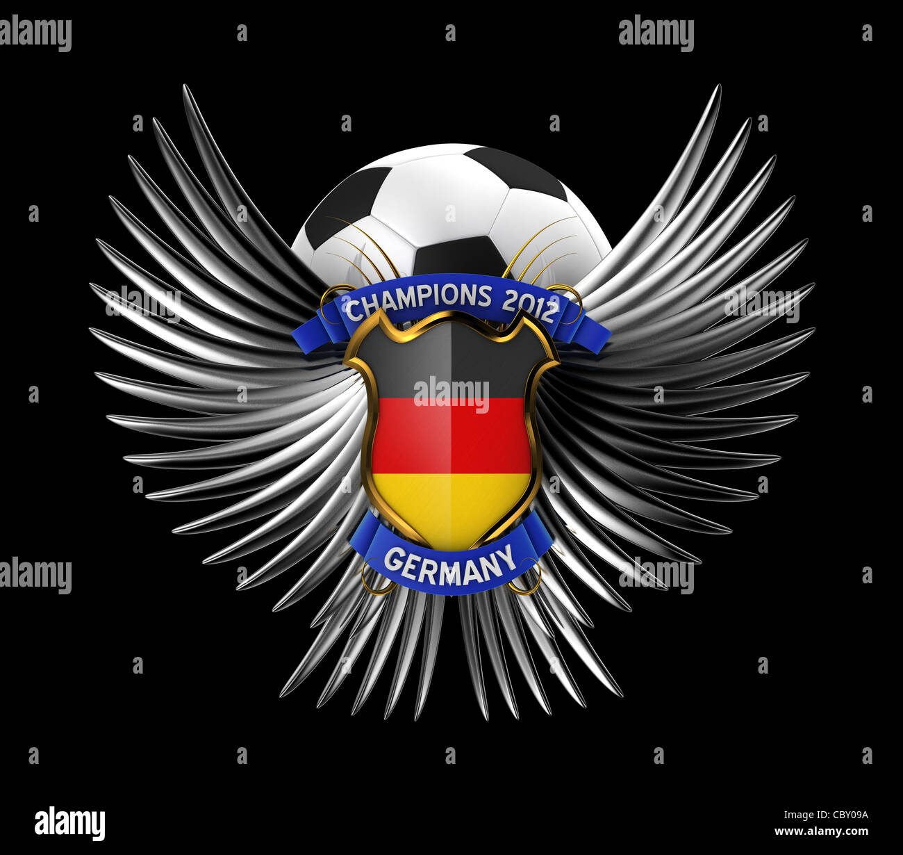 Germany Soccer Ball Stock Photo Alamy