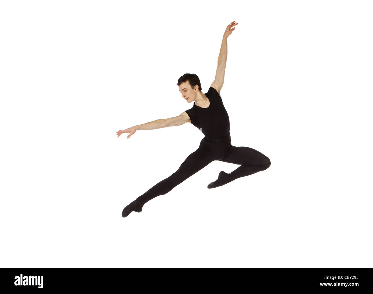 Young classical male dancer Stock Photo