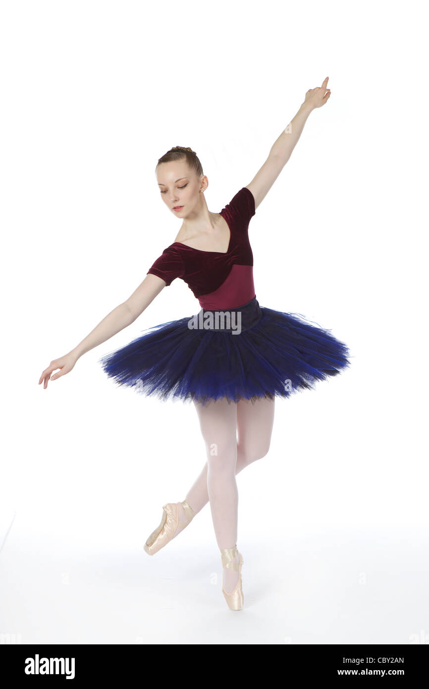 Young female ballerina Stock Photo