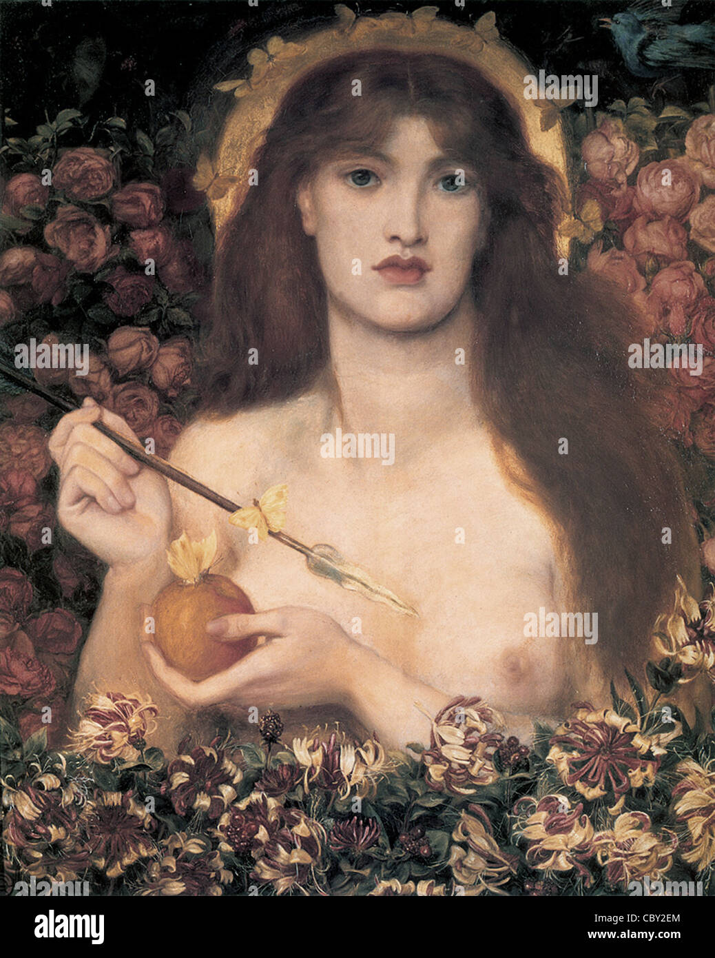 Dante Gabriel Rossetti Venus Verticordia Stock Photo