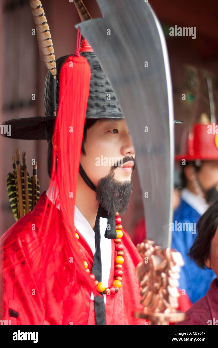 Korean ancient warrior Stock Photo Alamy