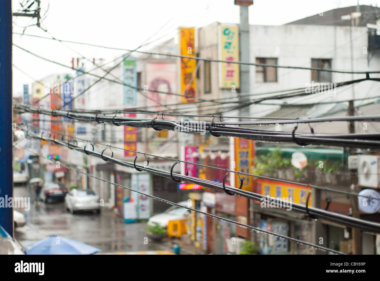 Seoul streets Korea during working hours Stock Photo Alamy