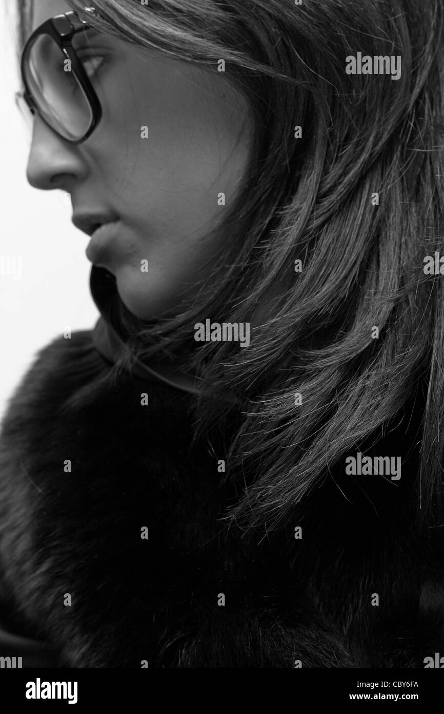 Black & white portrait Black and White Stock Photos & Images - Alamy