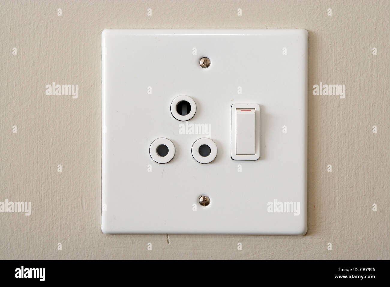 Travel Cape Town electrical socket Stock Photo Alamy
