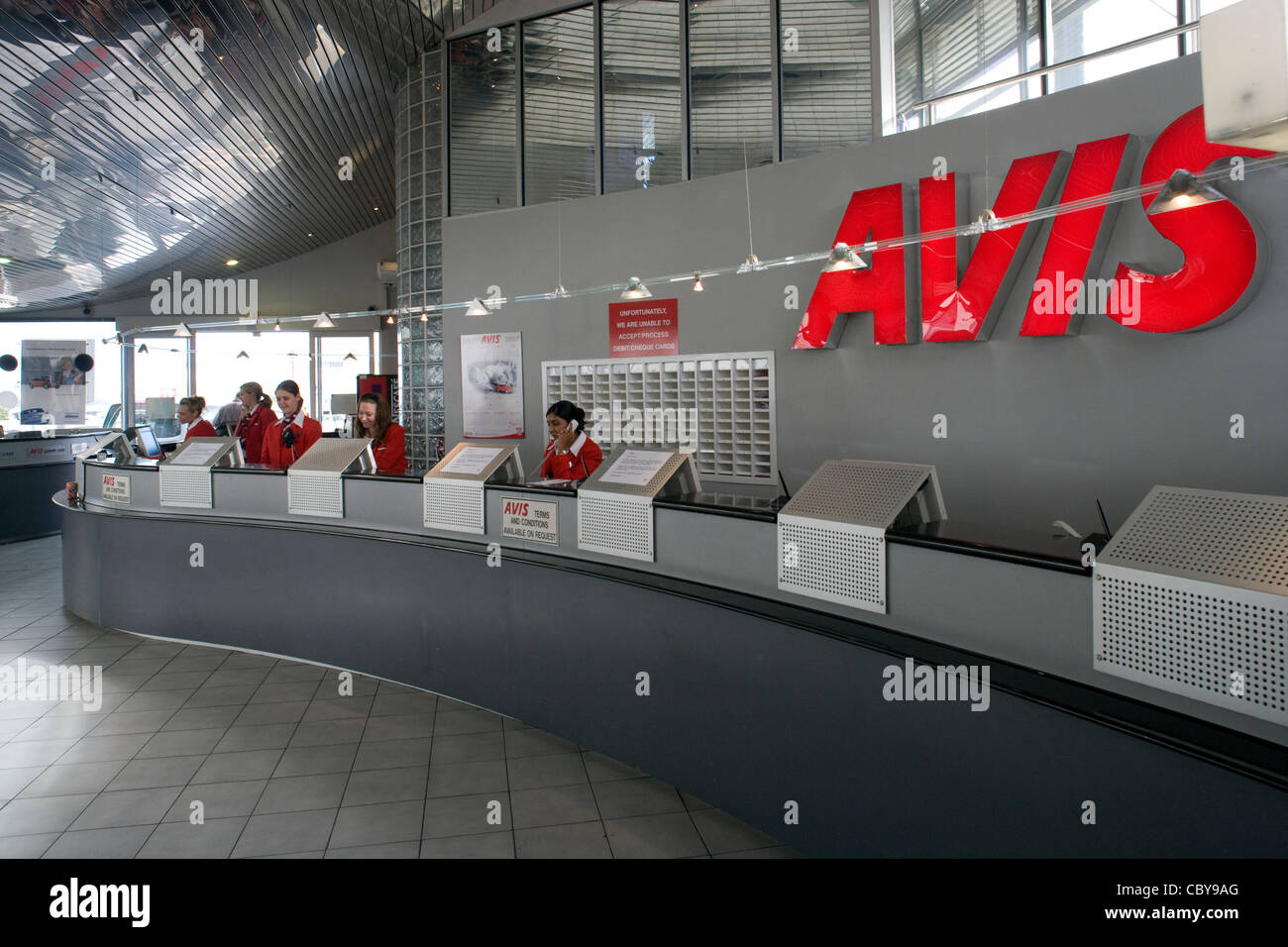 Cape Town: Avis car rental office Stock Photo - Alamy