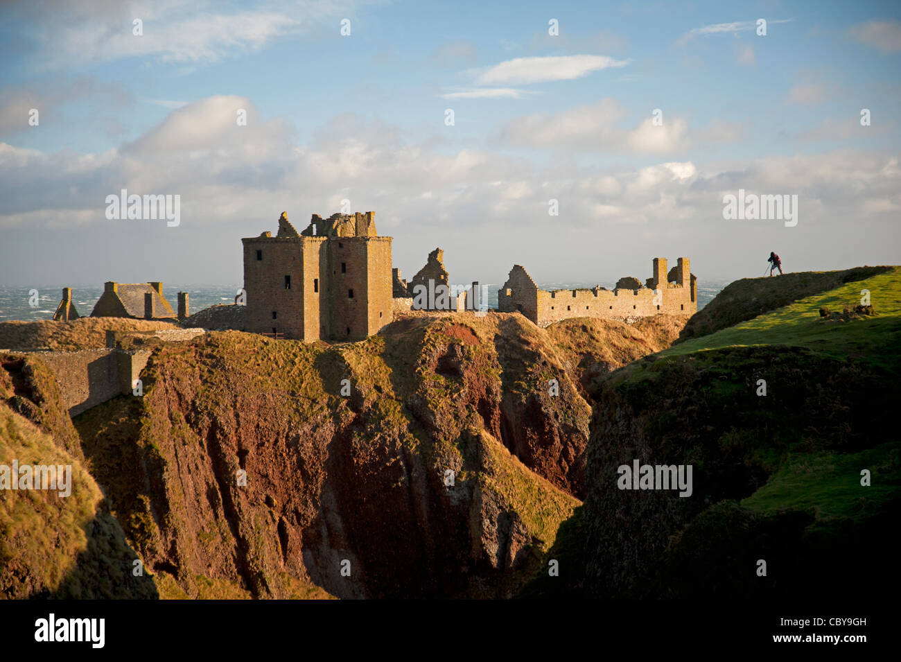 Dunnottar Castle, Stonehaven. Kincardine, Grampian Region, Scotland. SCO 7822 Stock Photo Alamy