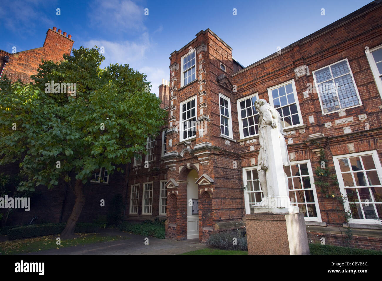 A statue of William Wilberforce on display at Wilberforce House, Hull
