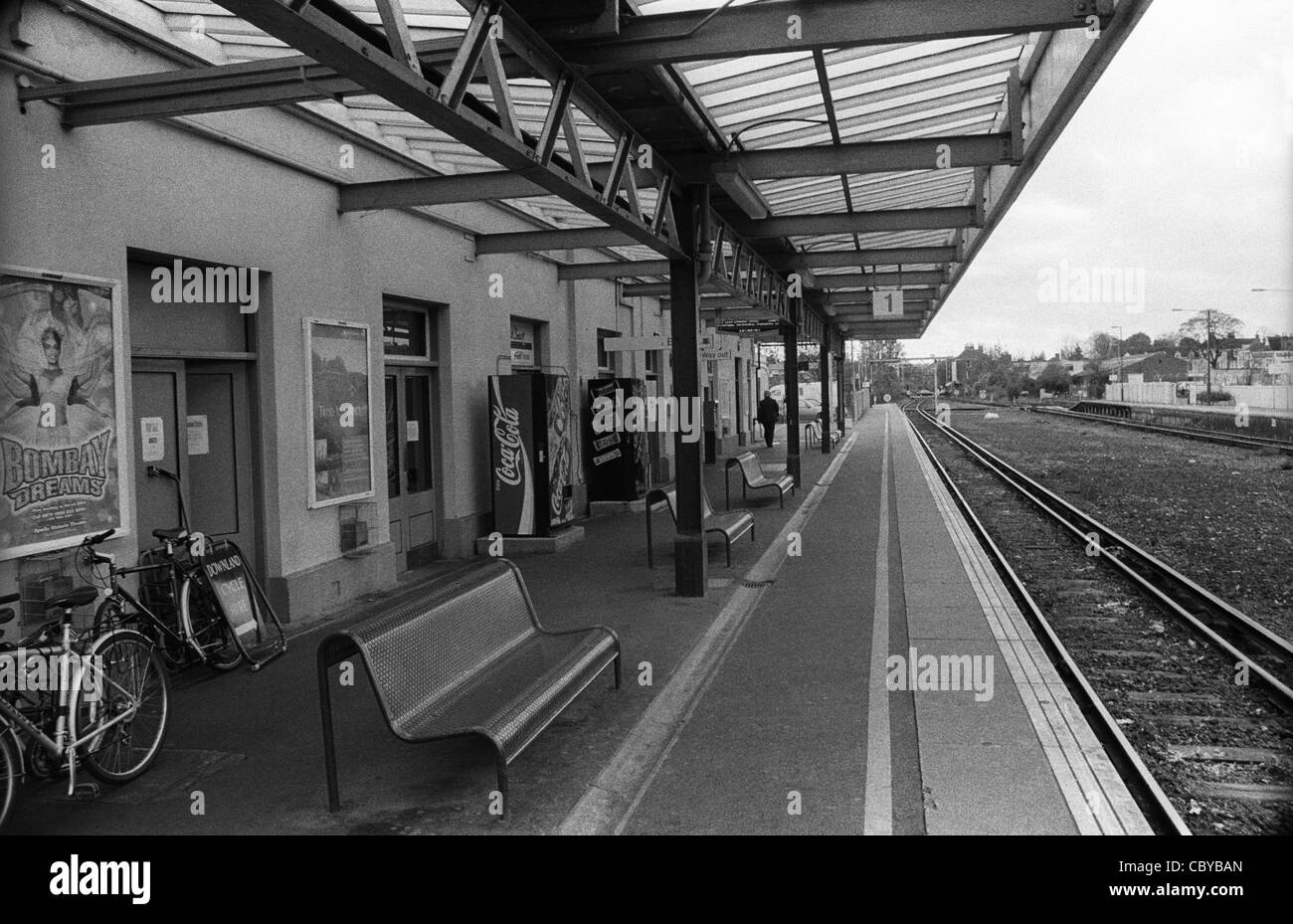 Canterbury train station Black and White Stock Photos & Images Alamy