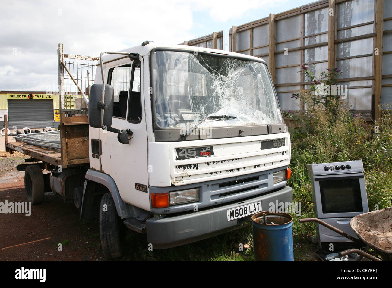 Vehicle Damage And Lorry Stock Photos & Vehicle Damage And Lorry Stock ...