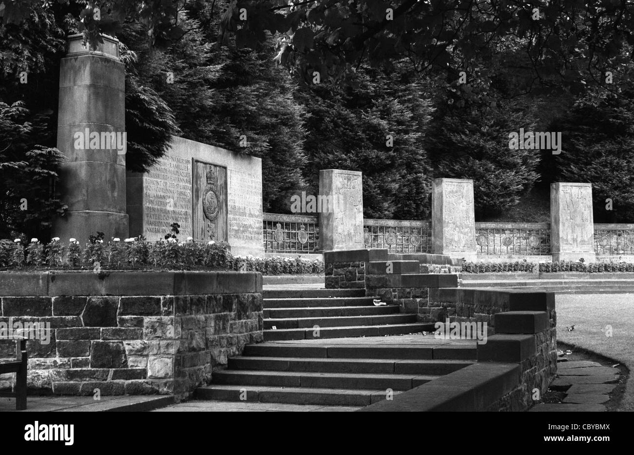 The royal scots memorial Black and White Stock Photos & Images - Alamy
